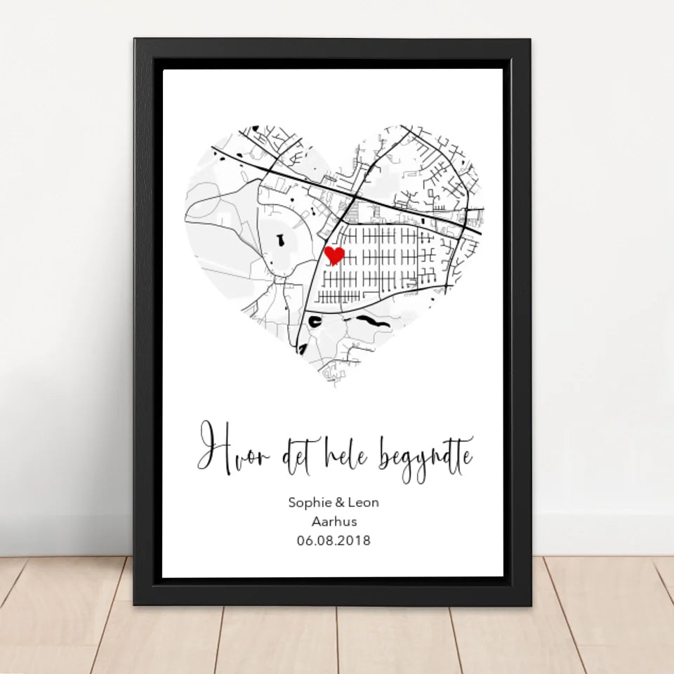 Personligt lærred “Hvor det hele begyndte”