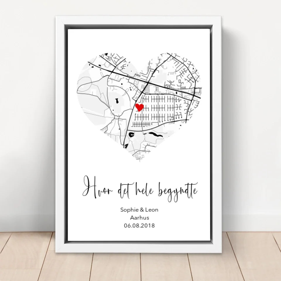 Personligt lærred “Hvor det hele begyndte”