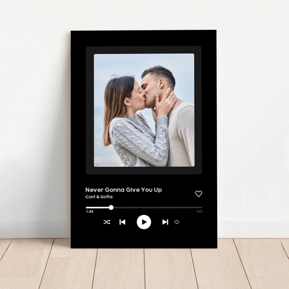 Personligt lærred “Musikcover”