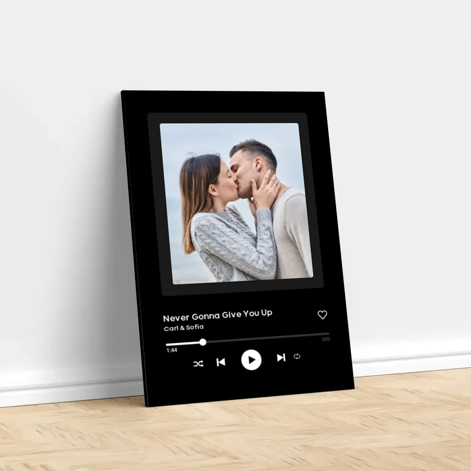 Personligt lærred “Musikcover”