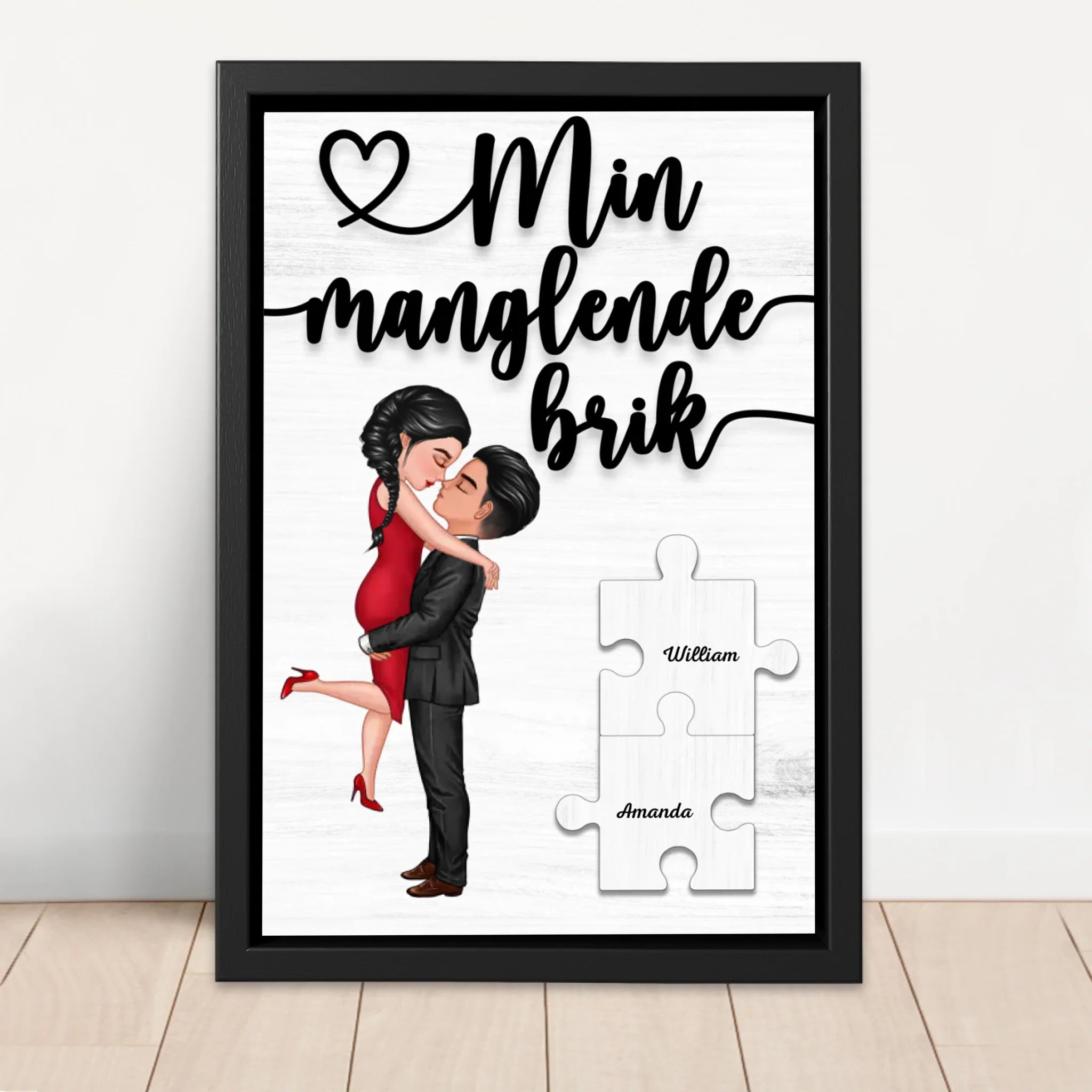 Personligt lærred “Det manglende stykke”