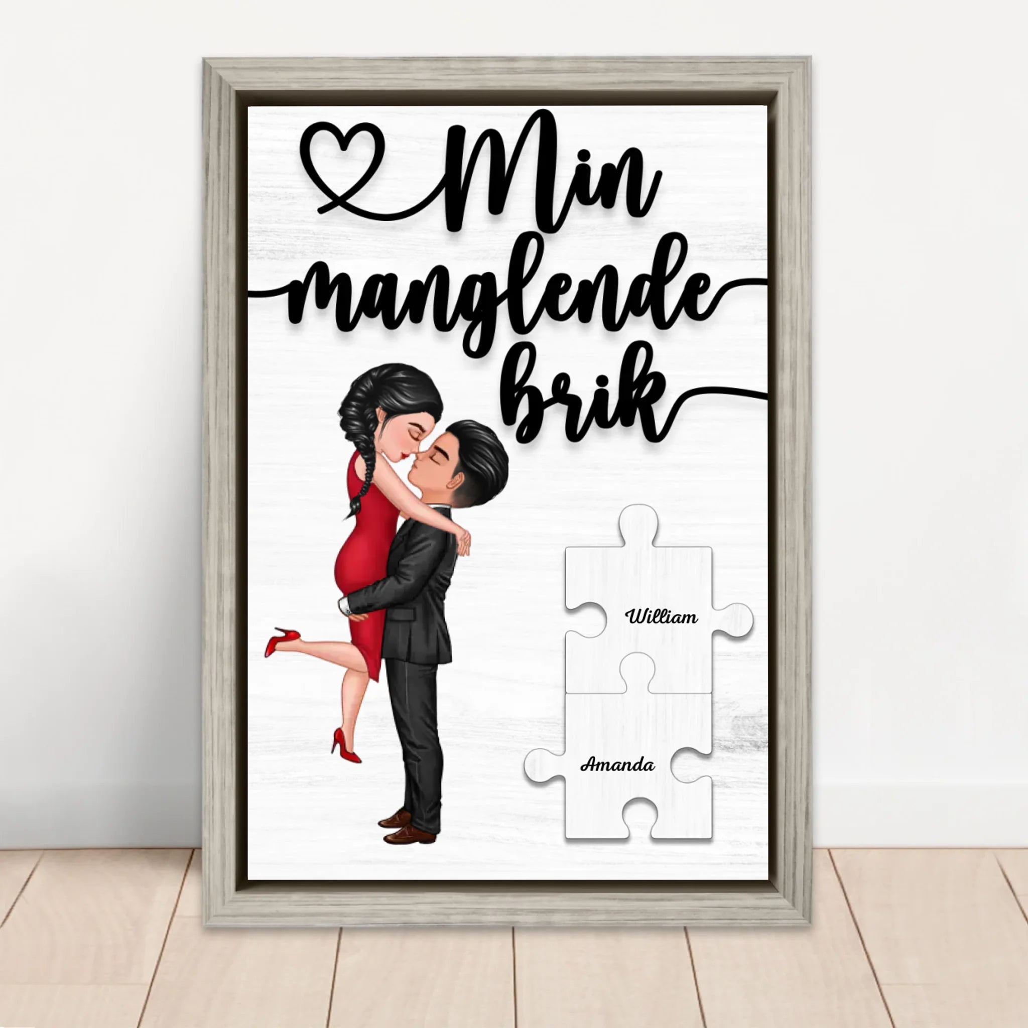 Personligt lærred “Det manglende stykke”