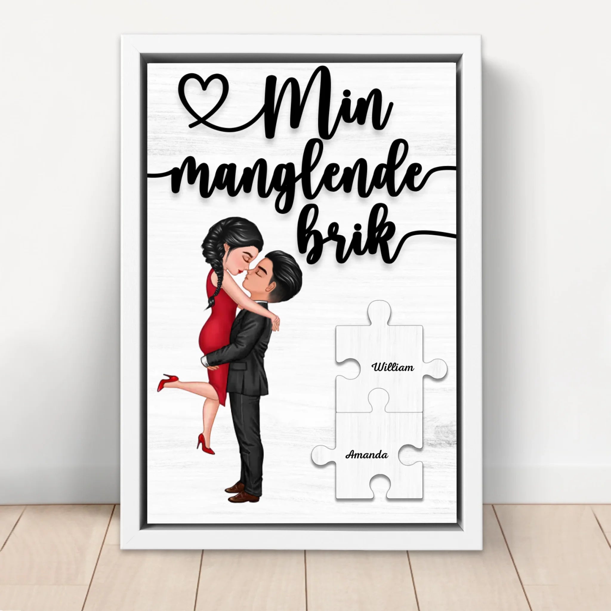 Personligt lærred “Det manglende stykke”