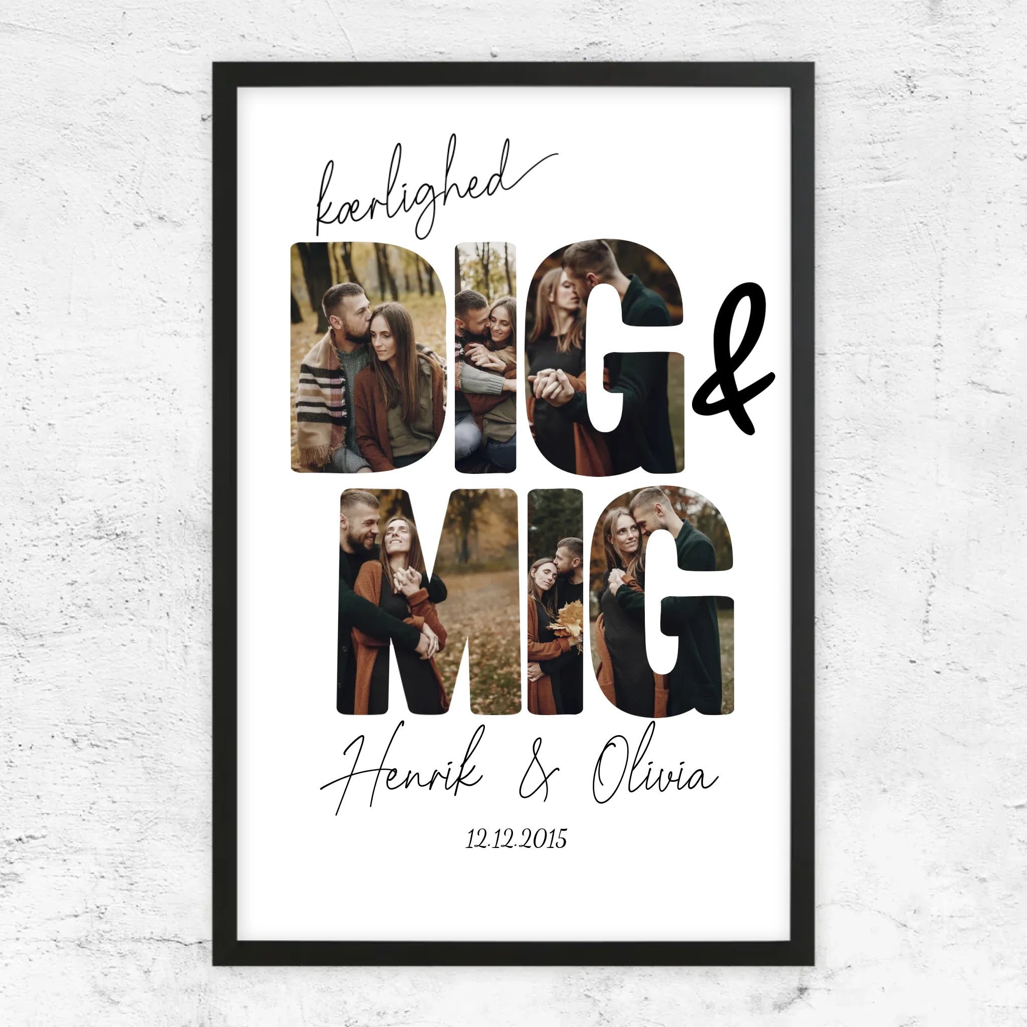 rahmen schwarz 75x50