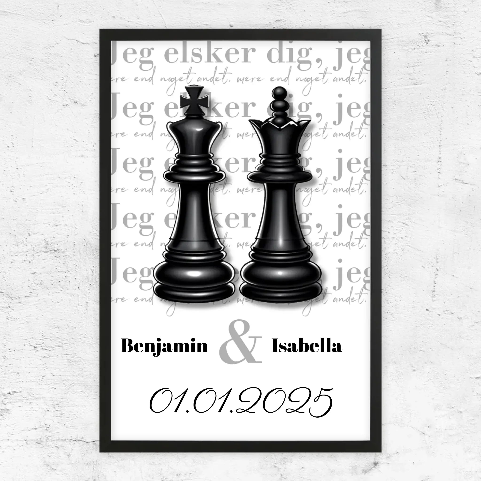 schwarz rahmen 60x40