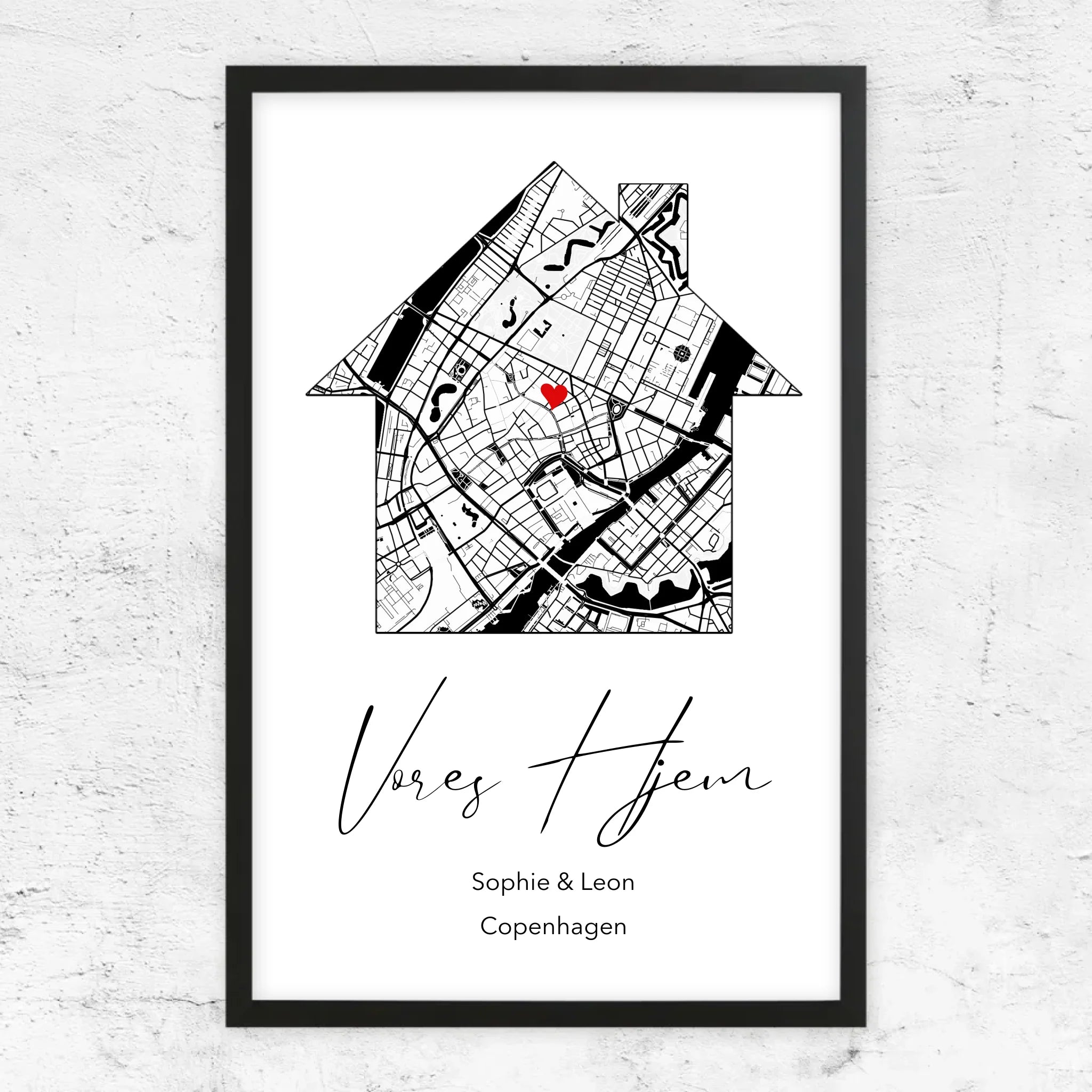 schwarz rahmen 60x40