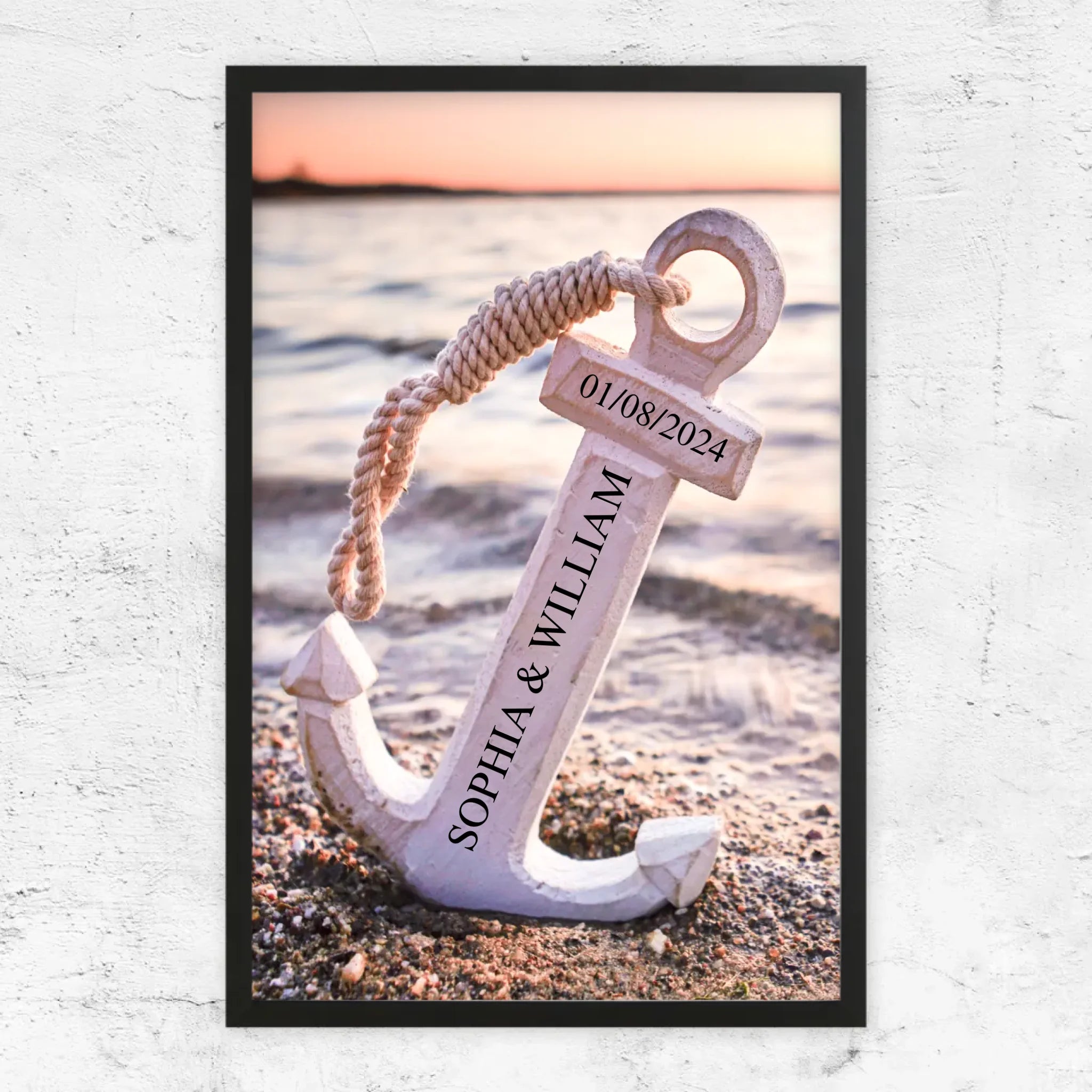 rahmen schwarz 75x50