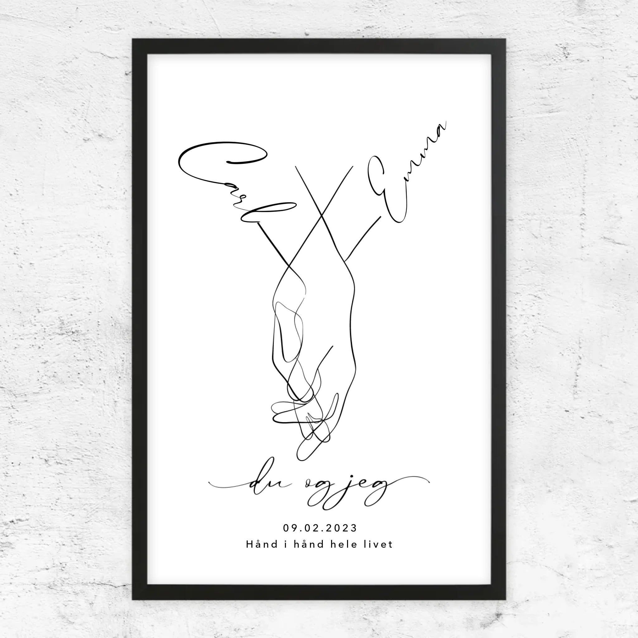 schwarz rahmen 60x40