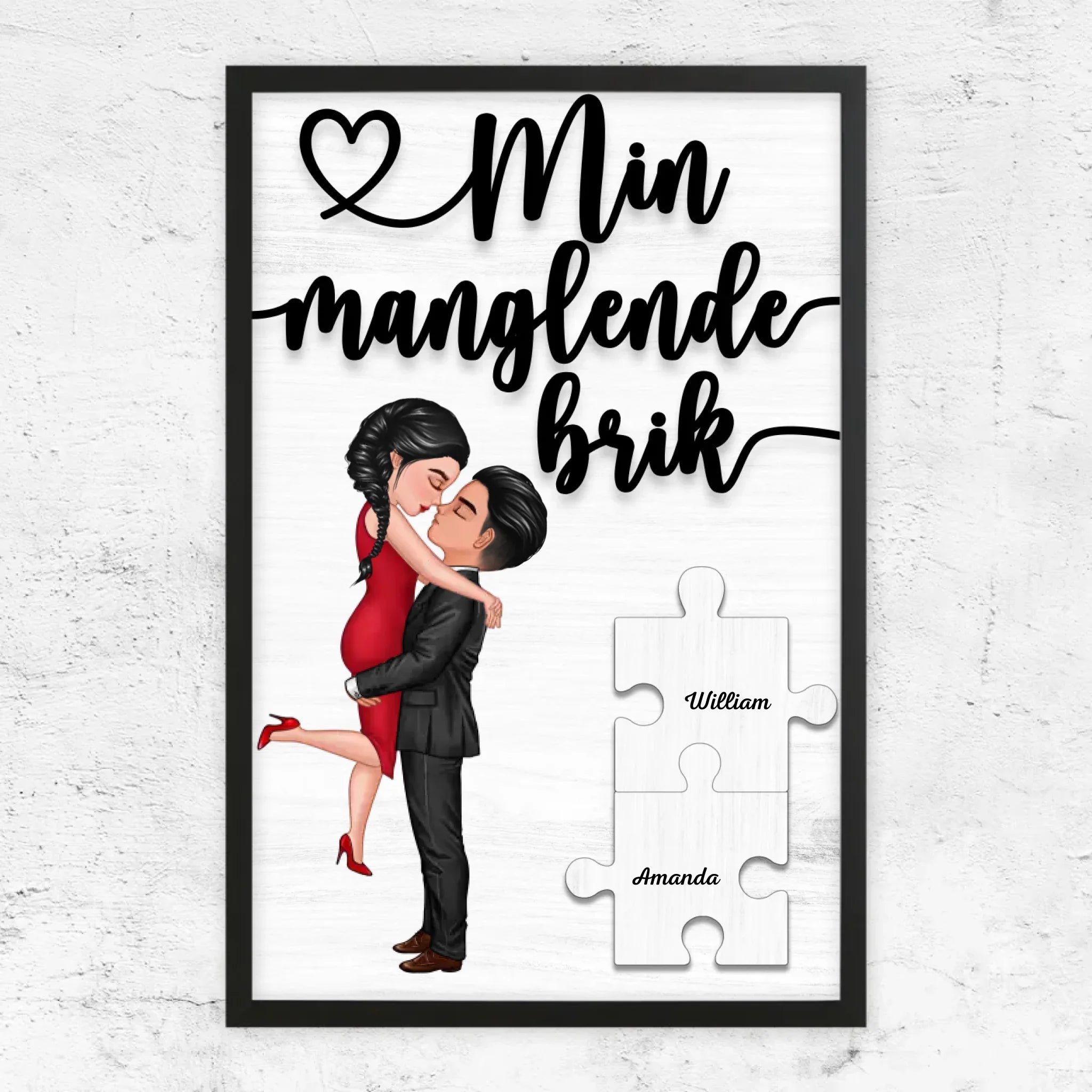 schwarz rahmen 60x40