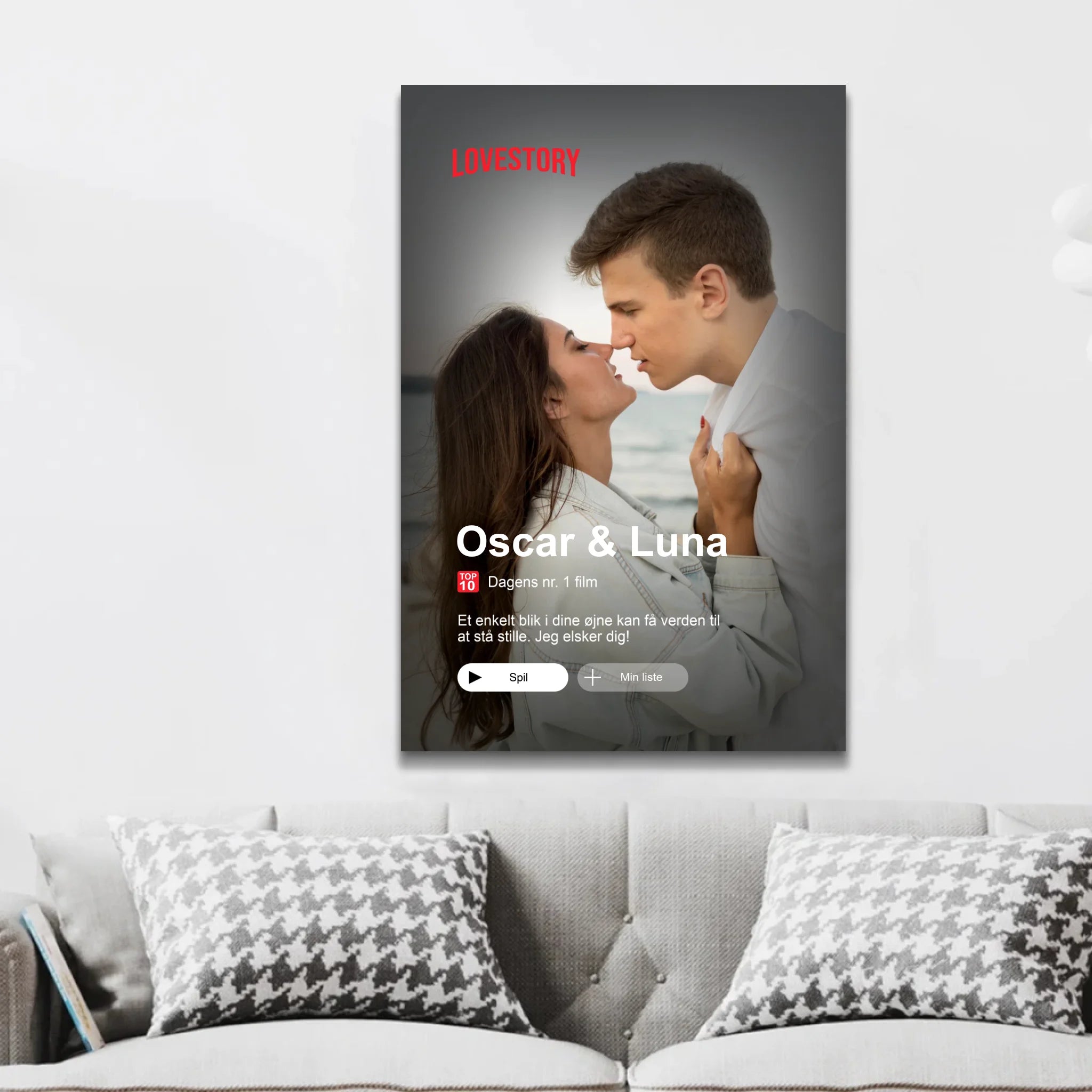 Personligt lærred “Vores omslag”