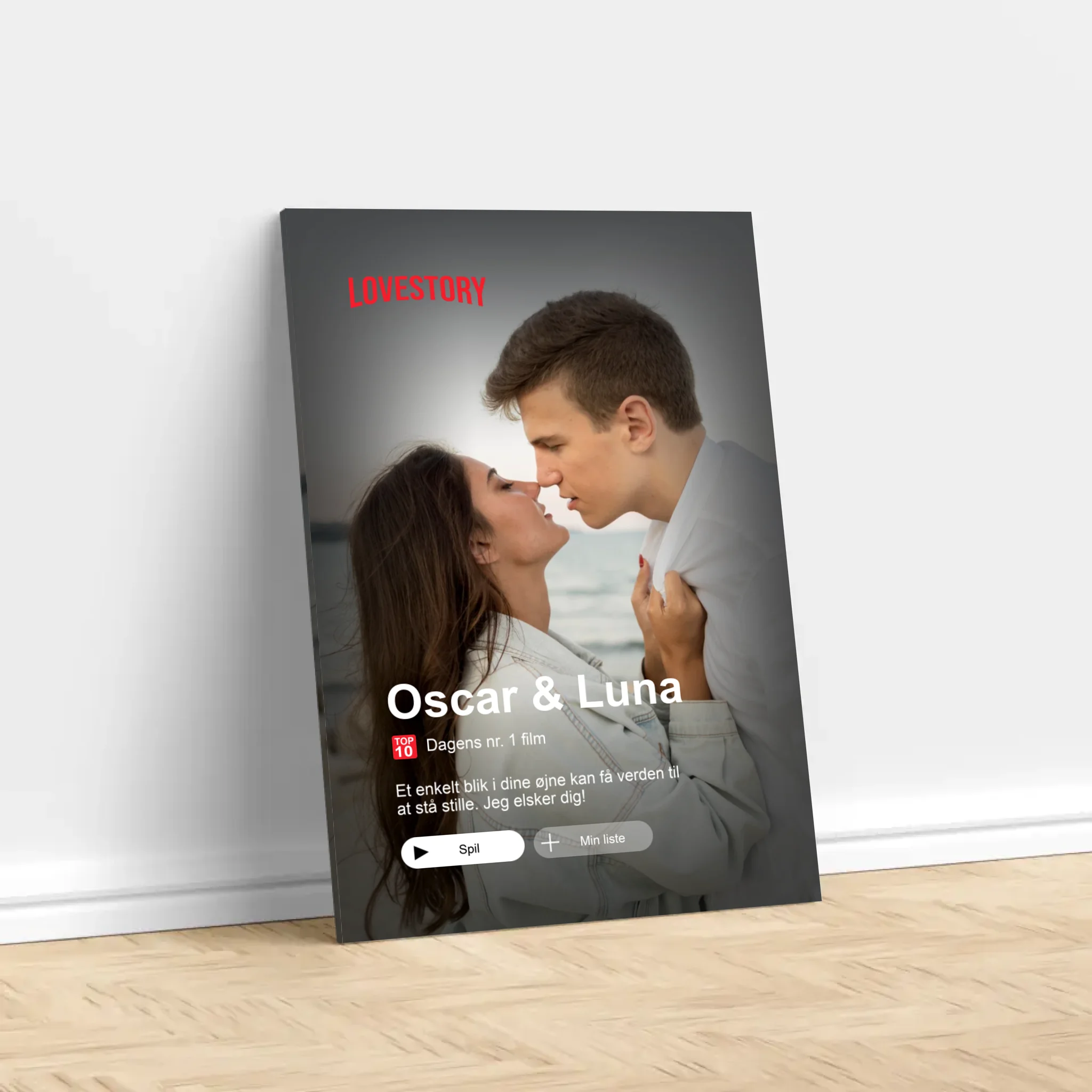 Personligt lærred “Vores omslag”