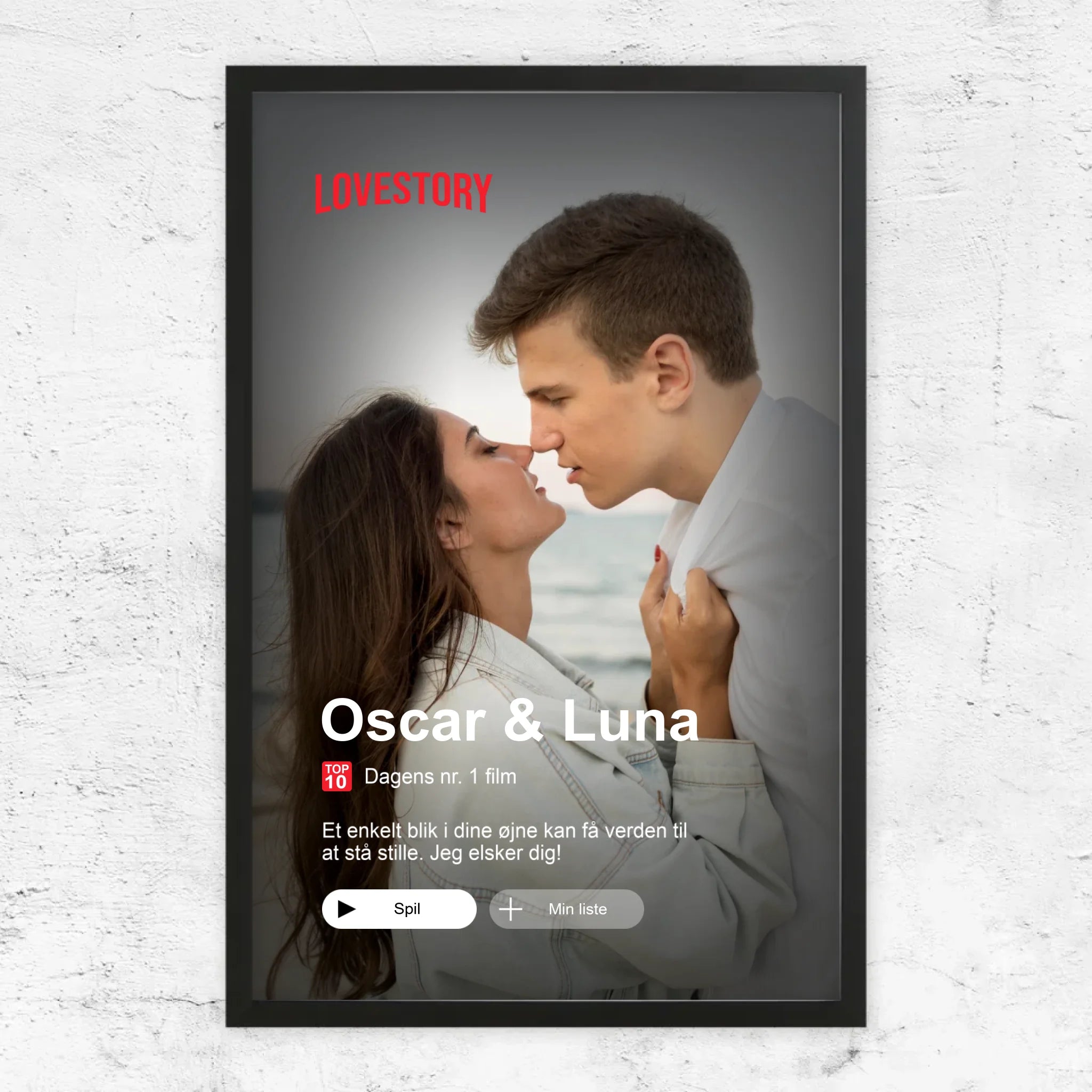 rahmen schwarz 75x50