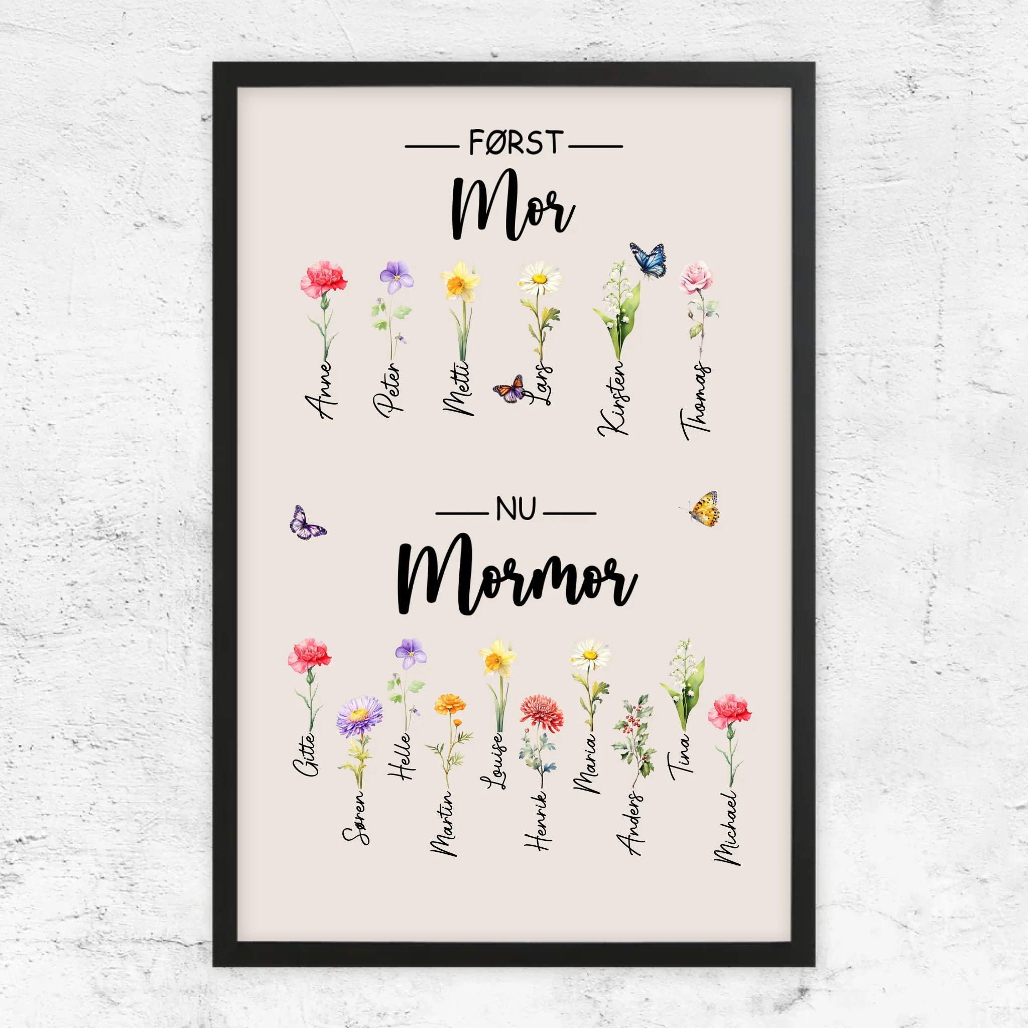 rahmen schwarz 75x50