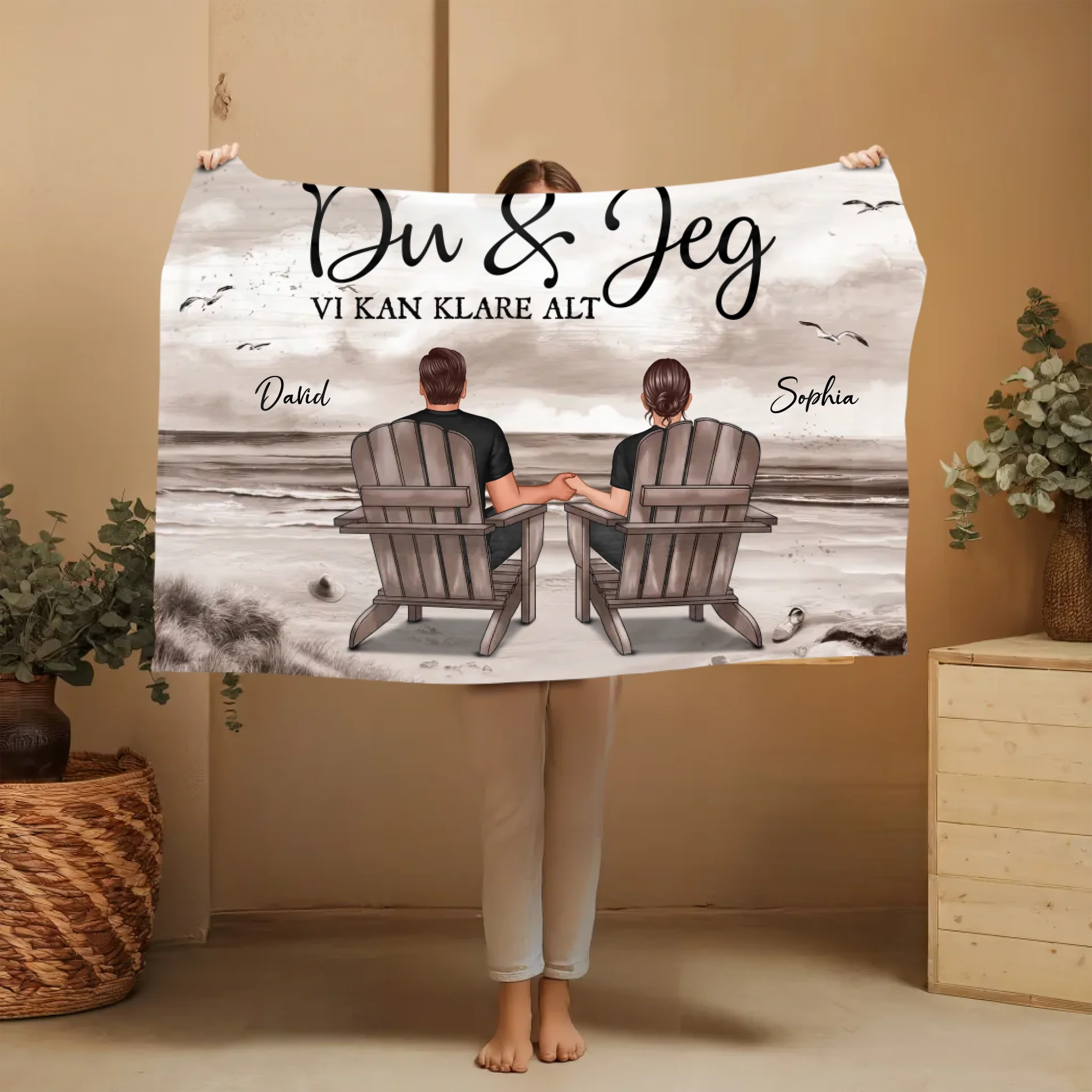 150x100 Decke gehalten