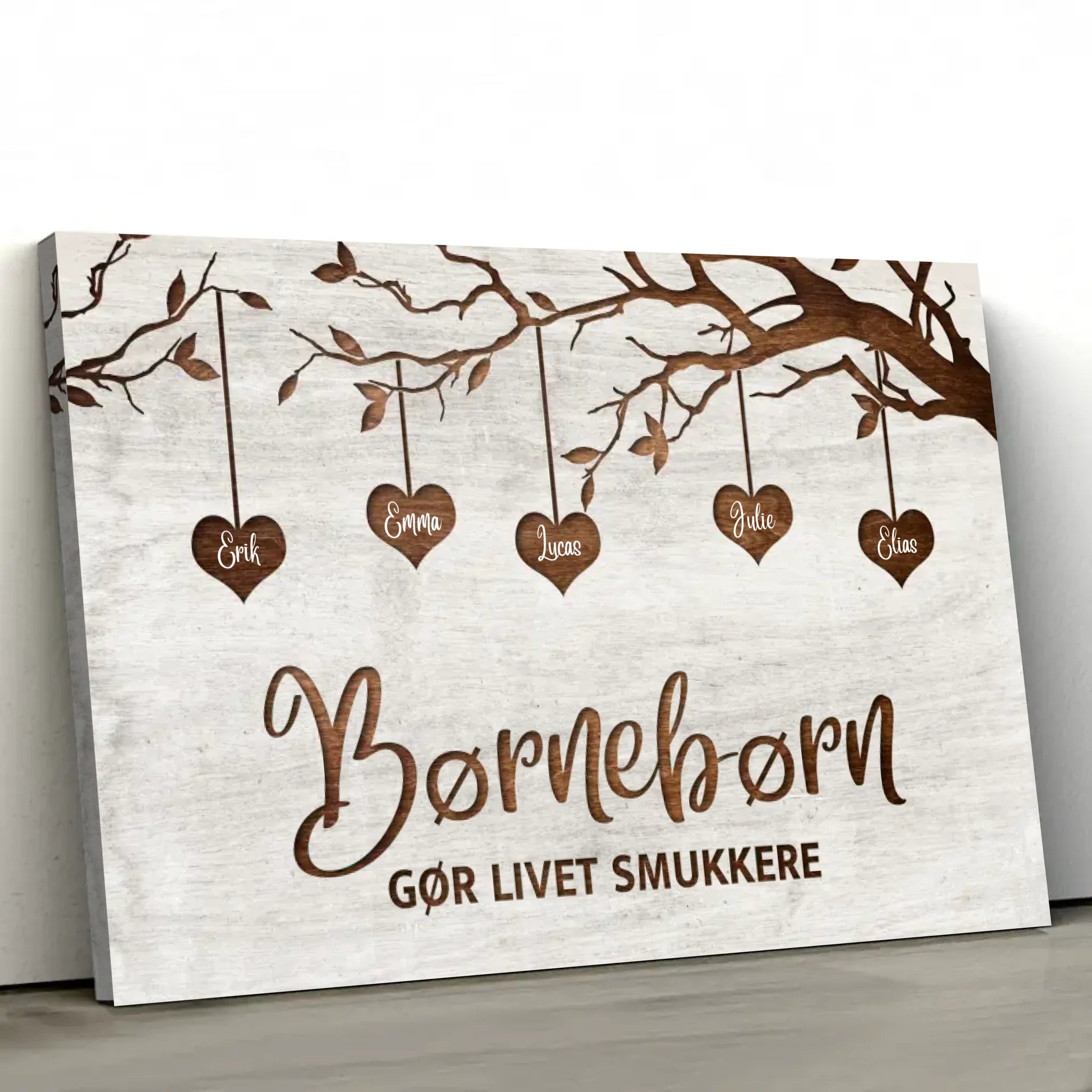 Personligt lærred "Familietræ"