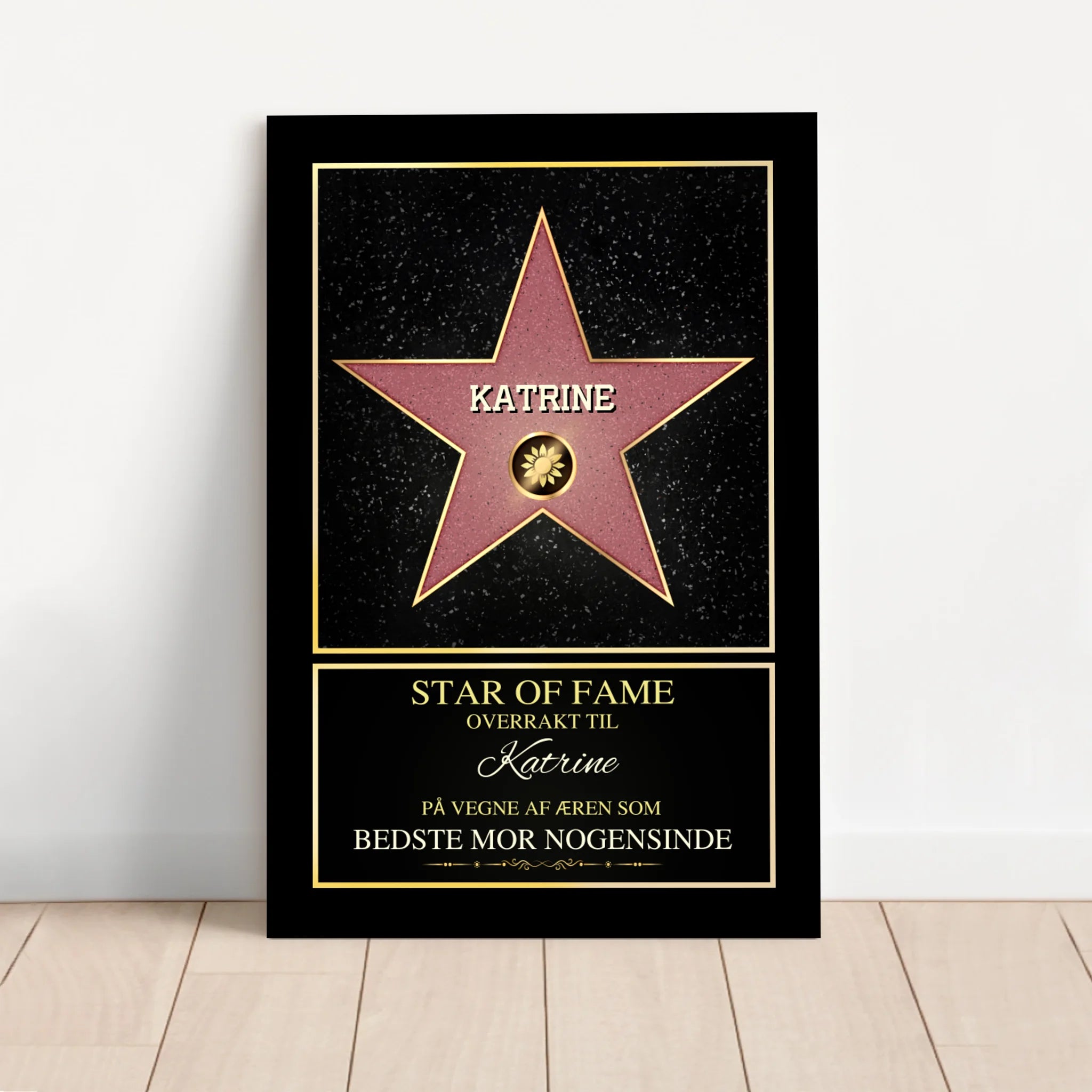 Personligt lærred “Star of Fame”