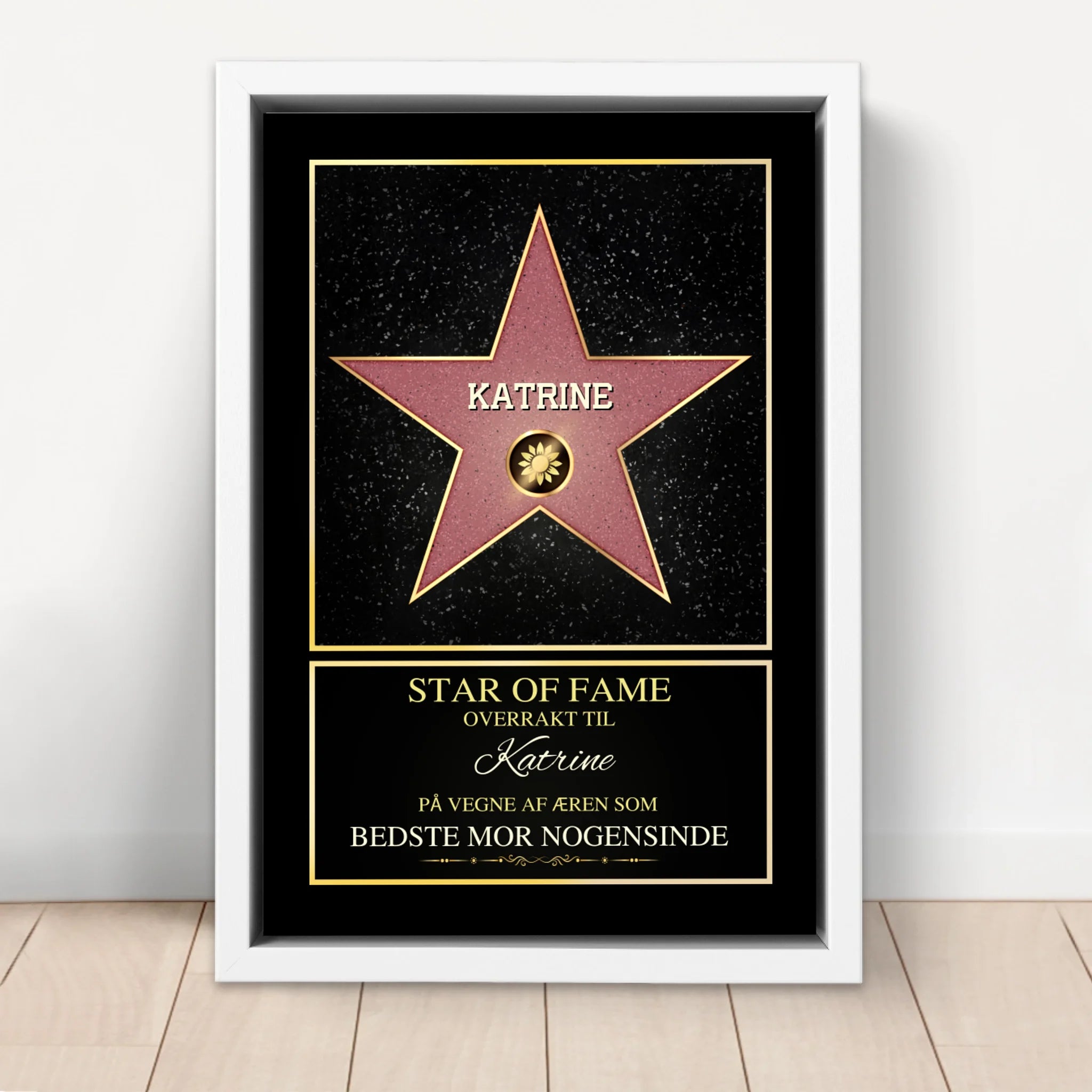 Personligt lærred “Star of Fame”