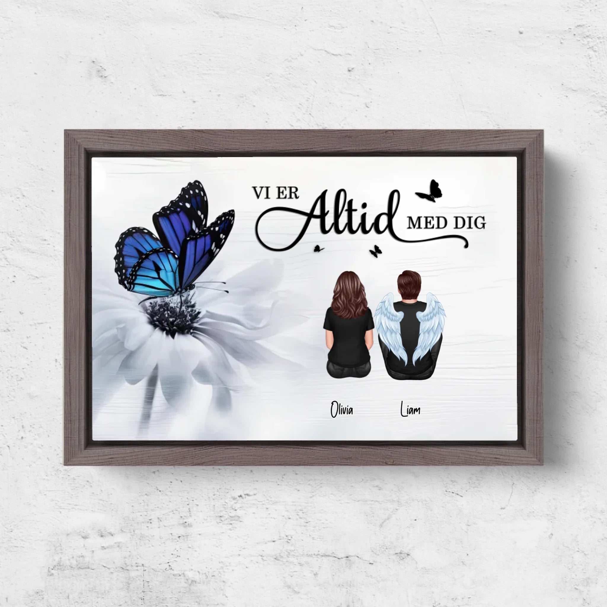 Horizontal Framd Canvas-Ovak