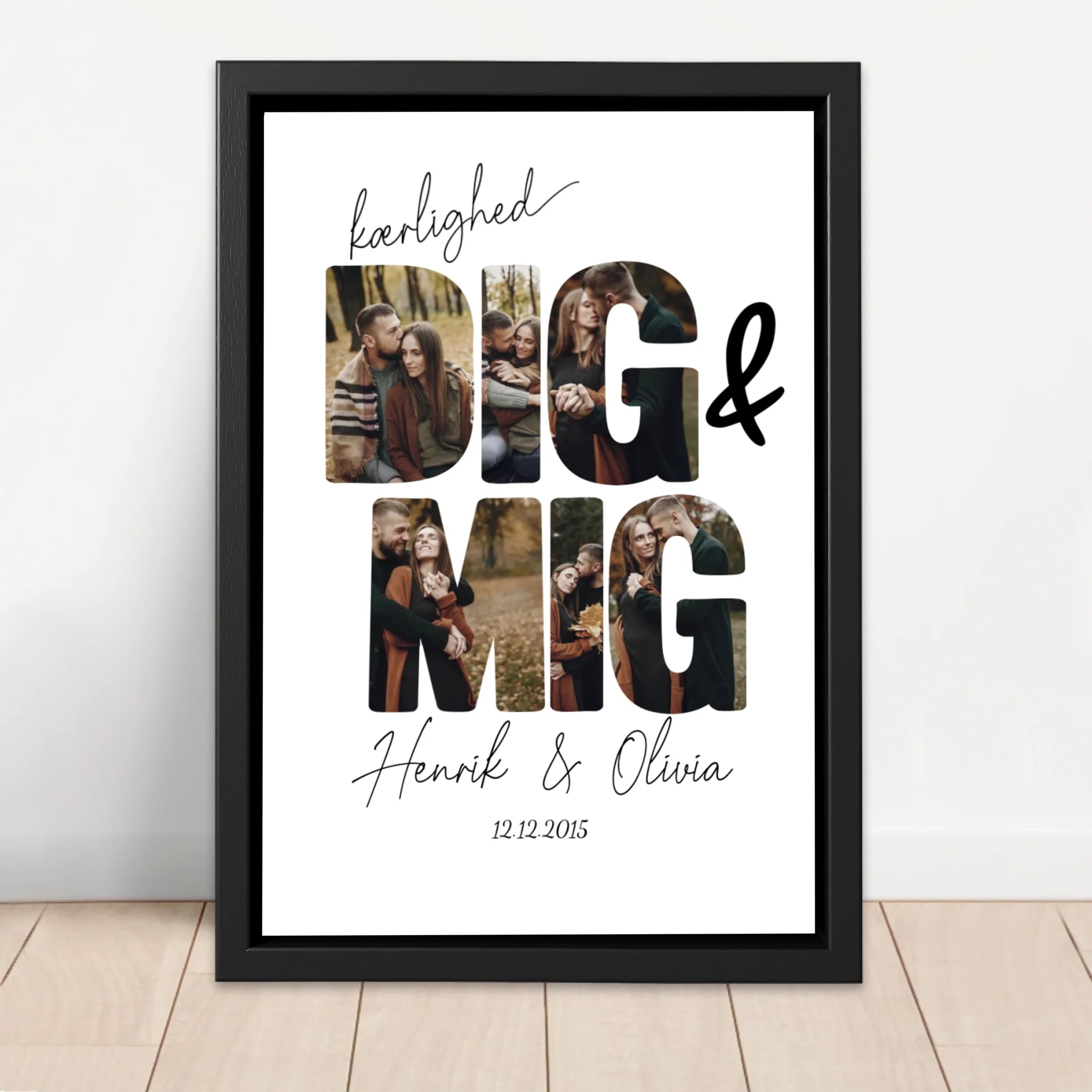 Personligt lærred “Dig og mig”