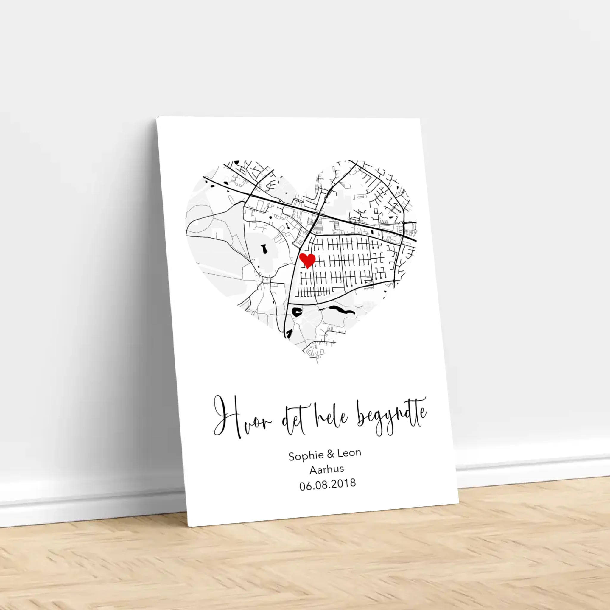 Personligt lærred “Hvor det hele begyndte”