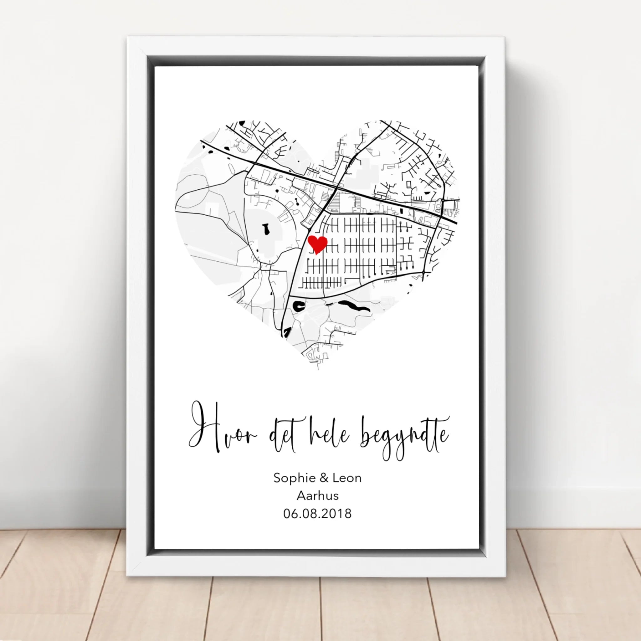 Personligt lærred “Hvor det hele begyndte”