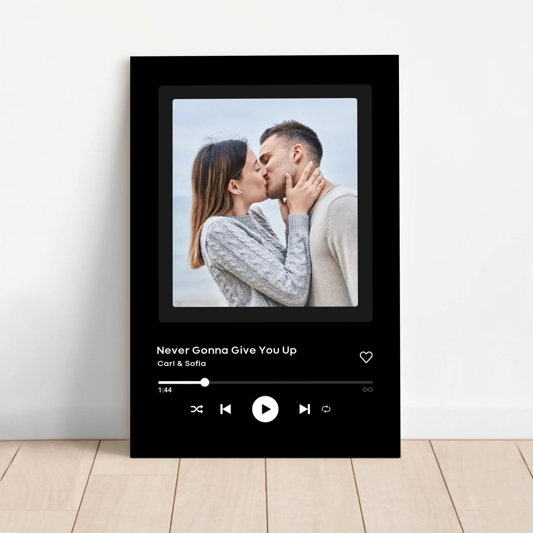 Personligt lærred “Musikcover”