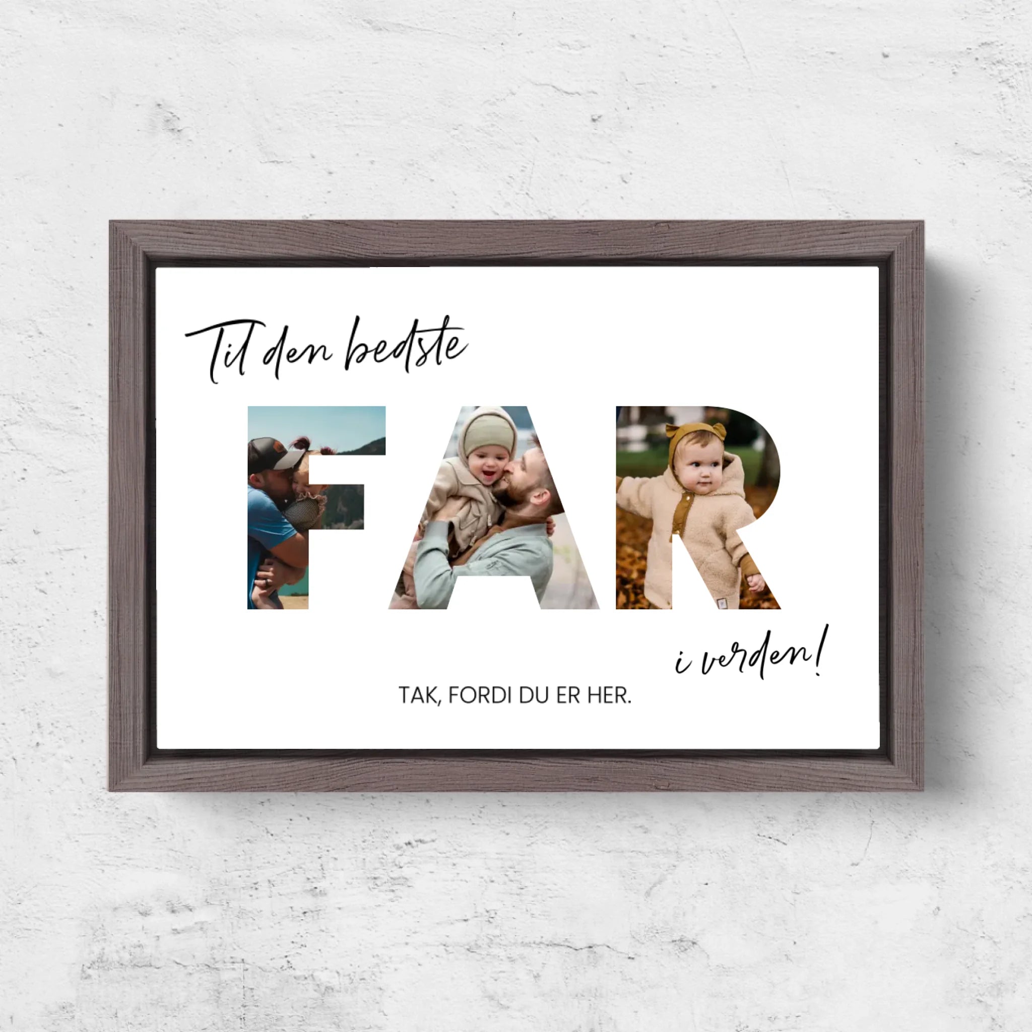 Horizontal Framd Canvas-Ovak