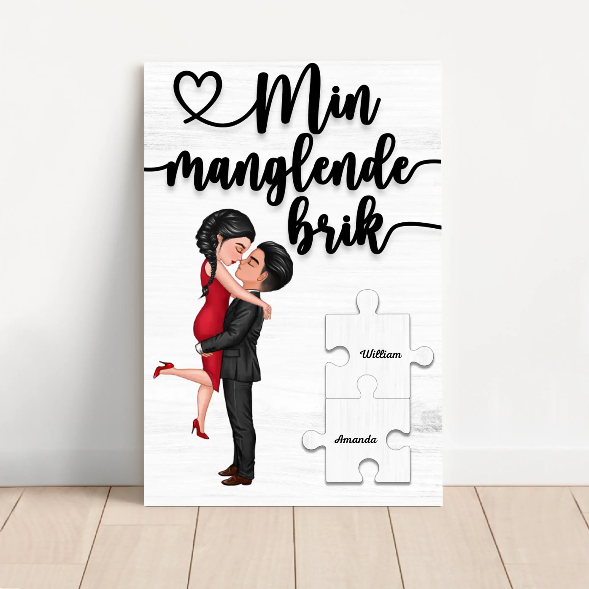 Personligt lærred “Det manglende stykke”