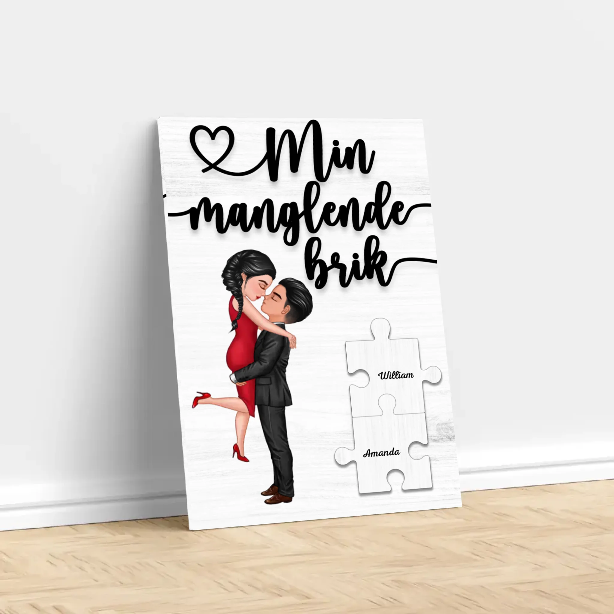 Personligt lærred “Det manglende stykke”