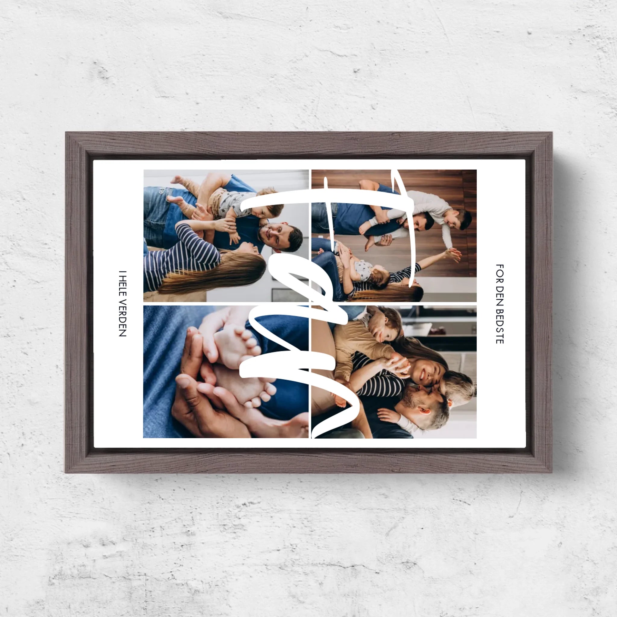 Horizontal Framd Canvas-Ovak